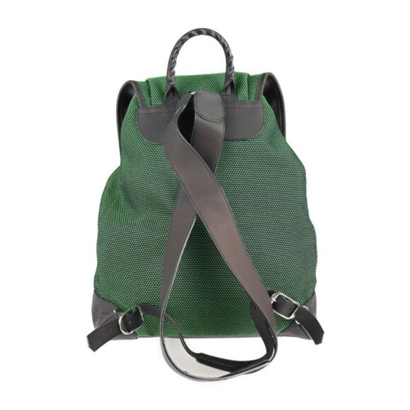 Balenciaga Traveler S Backpack Daypack Nylon Leather Green Black main image 5